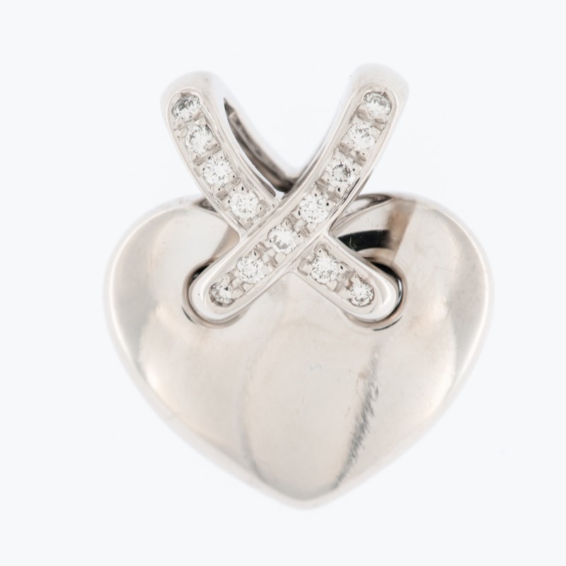 Chaumet Lien de Heart K18 Yellow Gold x Diamond Women's Necklace